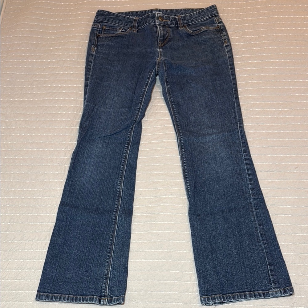 LOFT Blue Boot Cut Jeans with Classic Style